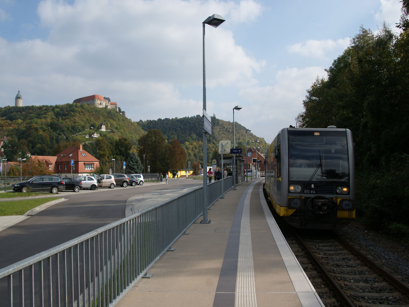 Bahnsteig-Freyburg